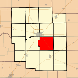 Location in Logan County