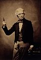 Photograph of British scientist, Michael Faraday, c. 1857