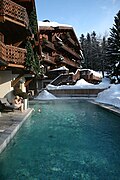 Ski resort in Megève