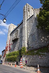 Le donjon du château.