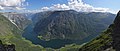 Le Nærøyfjorden vu depuis Bakkanosi