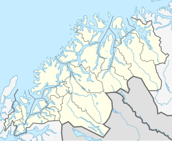 Flakstadvåg is located in Troms