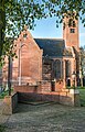 War monument in front the church