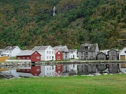 View of Lærdalsøyri