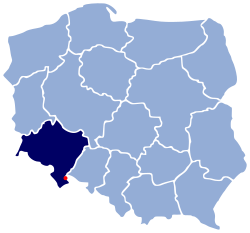 Location of Stronie Wieś
