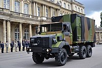 Renault GBC 180 cabine torpédo, défilé du 14 juillet 2012 à Nancy.