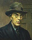 Roger Fry Self-portrait, 1928. He was described by Kenneth Clark as "incomparably the greatest influence on taste since Ruskin... In so far as taste can be changed by one man, it was changed by Roger Fry".[14]