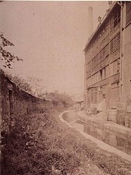 Rue Croulebarbe en 1900.