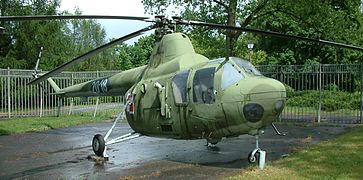 Olrik quitte l'Oural à bord d'un Mil Mi-1.