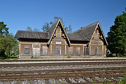 Tabivere järnvägsstation.