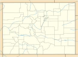 Map showing the location of Jackson Lake State Park