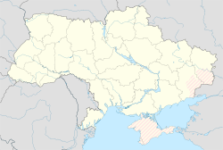 Zaporiyia ubicada en Ucrania