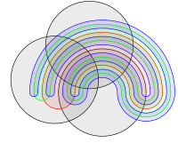 Construção geral de Venn para 6 conjuntos