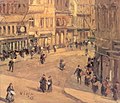 ホルステン通りを描いた絵画 (1917年、ウィリー・ルーカス)