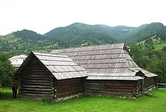 Maison de Kryvorivnia dans laquelle une partie du film fut tourné. C'est aujourd'hui un musée sur les Houtsoules