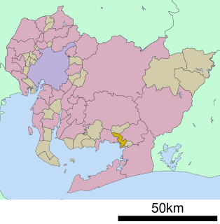 御津町 (愛知県)位置図