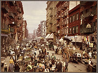 Mulberry Street, Manhattan, c. 1900