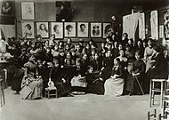 L'académie en 1885.