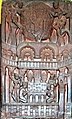 Ashoka's Mahabodhi Temple and Diamond throne in Bodh Gaya, built circa 250 BCE. Bharhut frieze