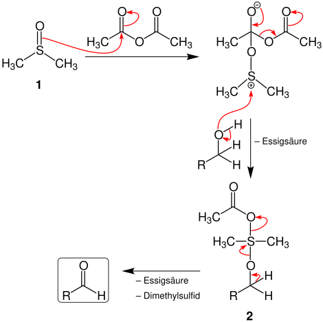 Reaktionsmechanismus Albright-Goldman-Oxidation