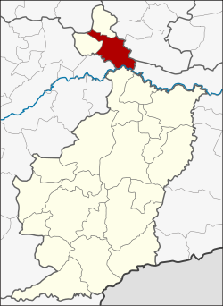 Amphoe location in Buriram province