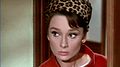 Audrey Hepburn in a scene from the comic thriller Charade dressed by Givenchy 1963.