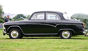 Austin A55 Cambridge de profil