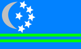 Flag of Osa Canton, Costa Rica