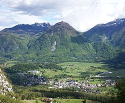 Bovec e montanhas