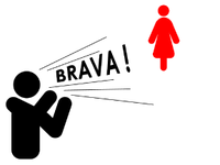 単数 Brava!