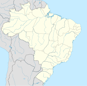 Campinas na zemljovidu Brazila