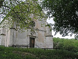 Façade de la chapelle de Massey après sa restauration de 1996