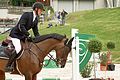 Kevin Staut et Cheyenne 111 Z*HDC lors du CSI-3* de La Clusaz (juillet 2012).