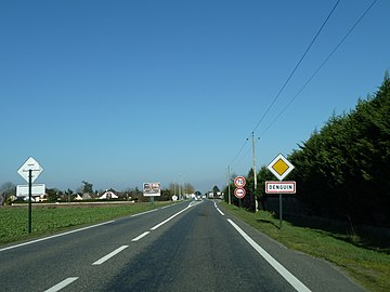 Entrée dans Denguin.