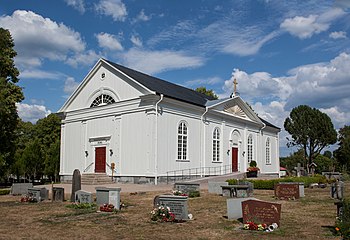 Kyrkan från sydväst