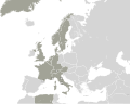 Eurovision events map (1960) Kremenchuk Reservoir created
