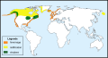 Carte de répartition du même type