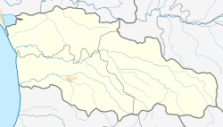 Kveda Nasakirali is located in Guria