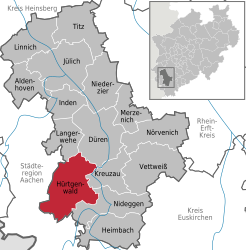 Hürtgenwald – Mappa