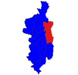 Location in Taunggyi district