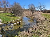 Der Hungerbach, rechter Zufluss der Ammer