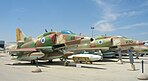 A-4H/N Skyhawk Ayit, stationed in two squadrons at Tel Nof, here in the IAF Museum at Hatzerim Airbase