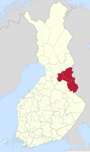 distretto di Kehys-Kainuu – Localizzazione