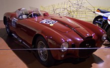 Photographie d'une Lancia D23 Sport Pinin Farina Spyder de 1953