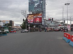 Lipa City Proper, Ayala Highway intersection