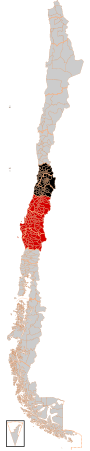 Listeriosis Chile Map