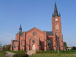 Lovisa kyrka från söder