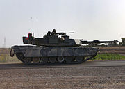 M1 Abrams utilizado para representar a Brawl/Devastador