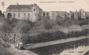 Le château à l'aube de la Grande Guerre.