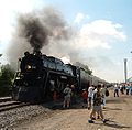 Milwaukee Road 261, a busy time of year for railroading...